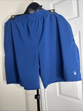 Spyder Men's Athletic Shorts - Blue